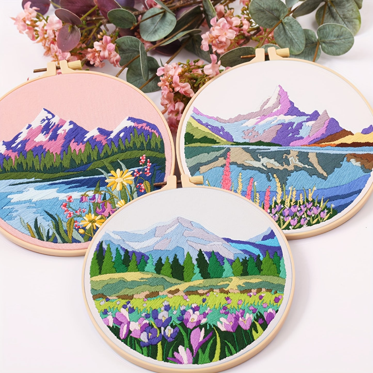 "Beautiful Landscapes" Embroidery Kit