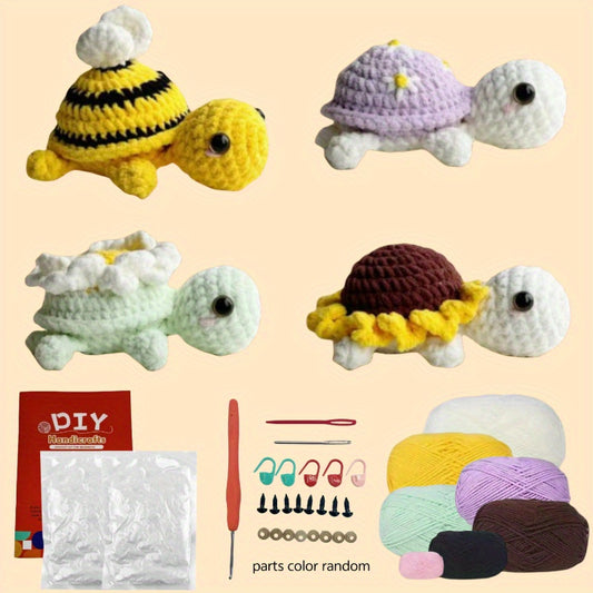 "Turtles in Disguise: Beginner Crochet Kit