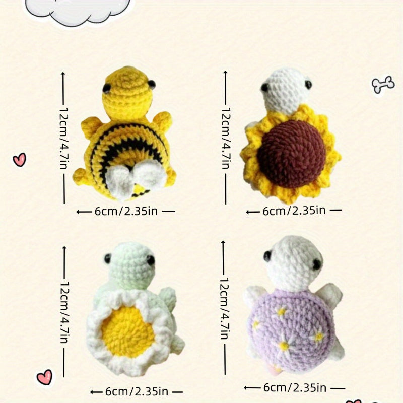 "Turtles in Disguise: Beginner Crochet Kit