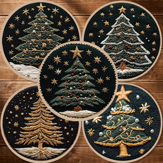 "Christmas Tree" Embroidery Kits