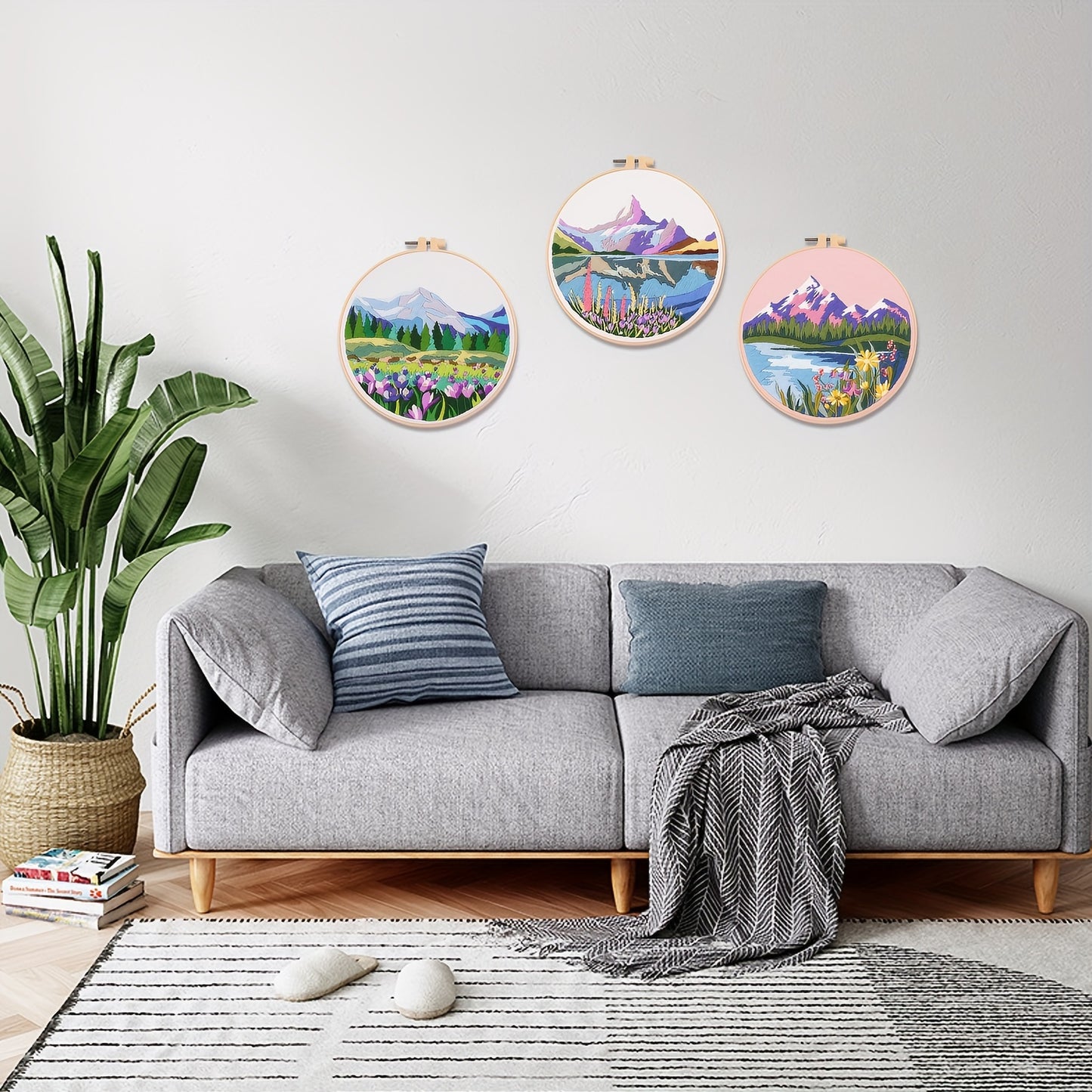 "Beautiful Landscapes" Embroidery Kit