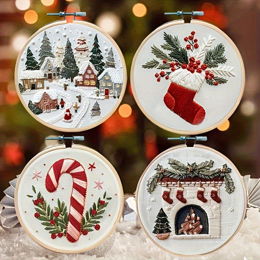 “Christmas Essentials” Embroidery Kit