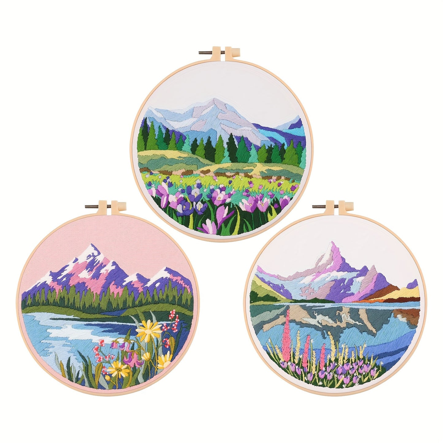 "Beautiful Landscapes" Embroidery Kit