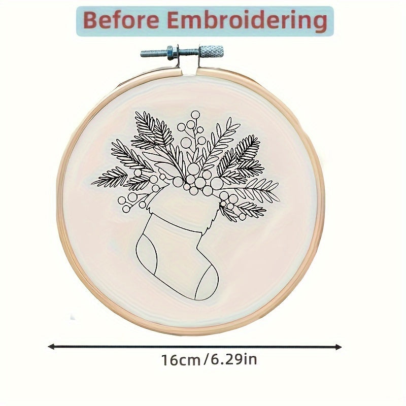 “Christmas Essentials” Embroidery Kit